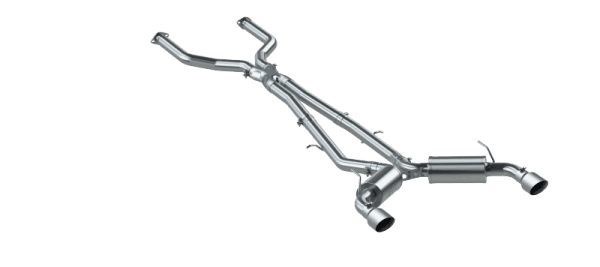 MBRP 16-22 Infiniti Q50 3.0L FWD/AWD 3in Cat Back w/ 4.5in OD Tips - T304 - S4400304