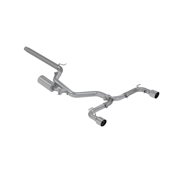 MBRP 15-20 VW 2.0L Turbo Golf GTI MK7 3in T304 Cat Back Exhaust w/ Dual Split Rear Exit - S4606304