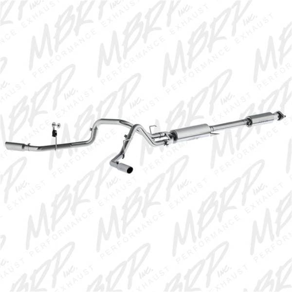 MBRP 2015 Ford F-150 5.0L 3in Cat Back Dual Split Side Exit T409 Exhaust System - S5257409