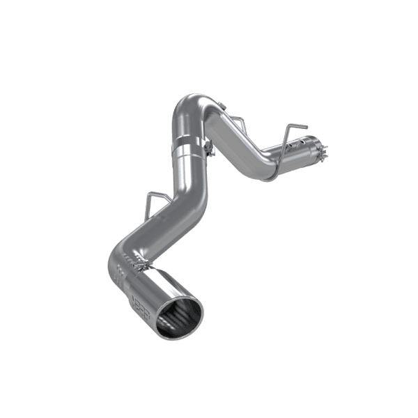 MBRP 2020+ GMC/Chevy 2500/3500 6.6L Duramax 4in Mand Bent Tubing AL-Ser Cat Back Single Side - Alum - S6059AL