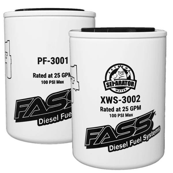 FASS Hydroglass Titanium Signature Series Extreme Water Separator XWS-3002 - XWS3002