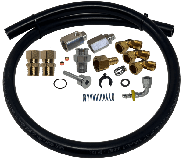 FASS Paccar Fuel Line Adapter Kit - Trucks Without Frame Mounted Water Separator - PAK2001