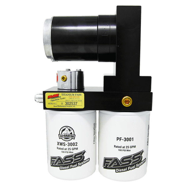 FASS 20-22 GM Duramax 220gph Titanium Series Fuel Air Separation System - TSC15250F220G