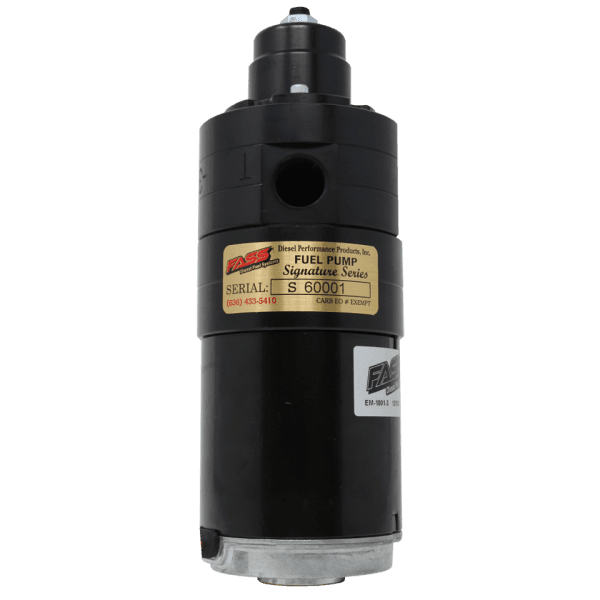 FASS 01-16 GM 2500/3500 Duramax 165gph Signature Series Adjustable Fuel Pump FAS C09 165G - FASC09165G