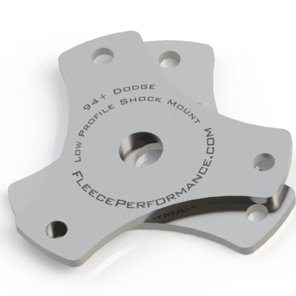 Fleece Performance 2500 and 3500 Low Profile Shock Mounts - FPE-LPSM