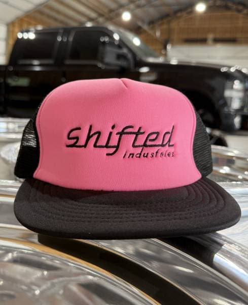 Shifted Industries Pink Foam Trucker Snapback