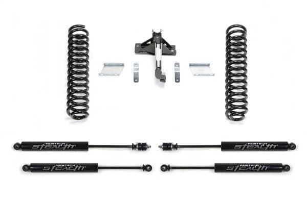 Fabtech 17-23 Ford F250/F350 4WD Diesel 2.5in Budget Coil Kit w/Stealth - K2339M