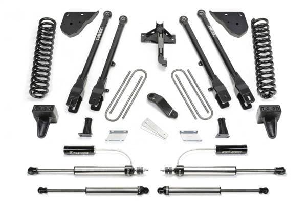 Fabtech 23-24 Ford F250/350 4WD Diesel 4in 4 Link System w/ Coils and 2.25 DLSS Shocks Resi Front - K2410DL