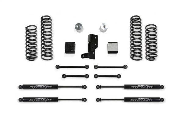 Fabtech 2021 Jeep JL 4XE 4 Dr 3in Sport System w/ Stealth - K4200M