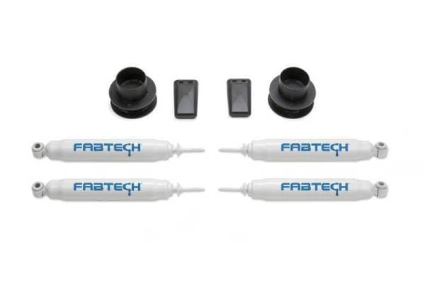 Fabtech 14-18 Ram 2500 4WD 2.5in Coil Spcr Kit w/Perf Shks - K3060