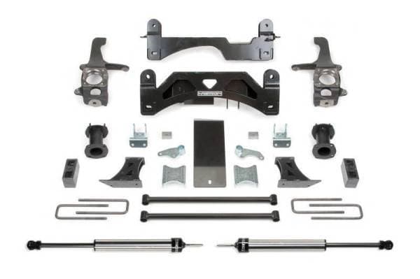 Fabtech 07-15 Toyota Tundra 2/4WD 6in Basic Sys w/C/O Spacers & Rr Dlss - K7009DL