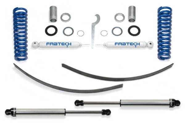 Fabtech 95.5-04 Toyota Tacoma Prnnr 6 Lug Mdls 2/4WD 0-3.5in Basic Adj C/O Sys w/Rr Dlss - K7015DL