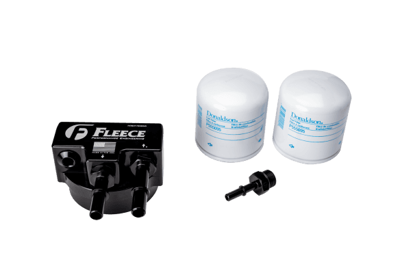 Fleece Performance 11-24 Ford Powerstroke 6.7L Engine Mounted Fuel Filter Assembly - FPE-FMC-UHFA-1123