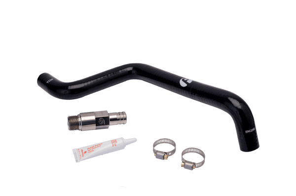 Fleece Performance 03-24 Ram 2500/3500 Cummins Heater Core Replacement Hose & Fitting - FPE-CUMM-HCL-0324