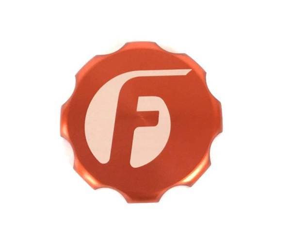 Fleece Performance 03-20016 Cummins Billet Oil Cap Cover - Red - FPE-OC-CR-F-RED
