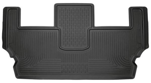Husky Liners 2017 Chrysler Pacifica (Stow and Go) 3rd Row Black Floor Liners - 14021