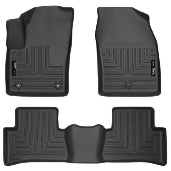 Husky Liners 2018 Toyota CH-R Weatherbeater Black Front & 2nd Seat Floor Liners - 95651