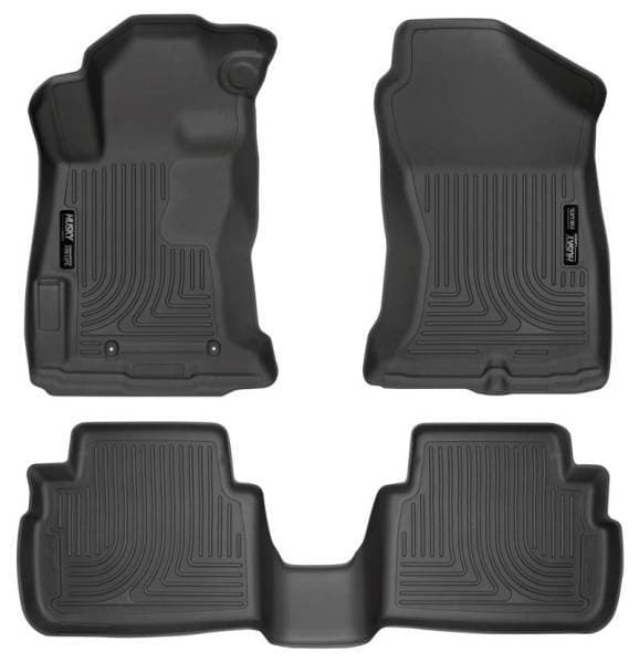 Husky Liners 2017 Subaru Impreza Weatherbeater Black Front & 2nd Seat Floor Liners - 99661