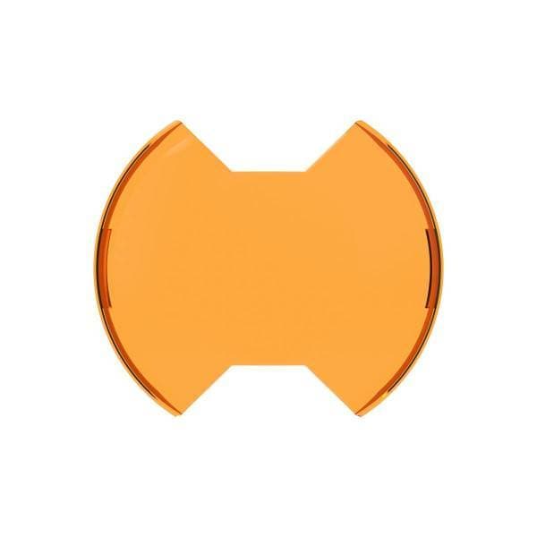 KC HiLiTES SlimLite 8in. LED Light Shield (Shield Only) - Amber - 5208