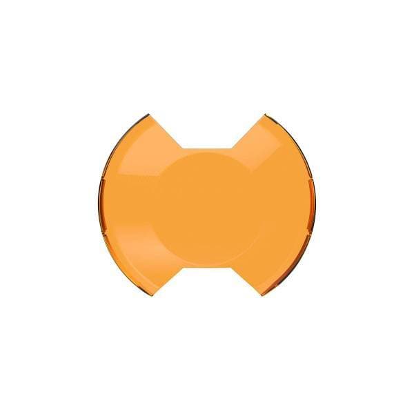 KC HiLiTES SlimLite 8in. LED Light Shield Driving (Shield Only) - Amber - 5211