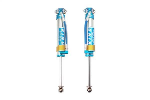 King Shocks 07-18 Jeep Wrangler JK Rear 2.5 Dia Piggy Hose Res Shocks 0-2in Lift (Pair) - 25001-181