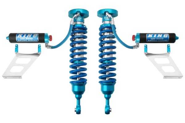 King Shocks 2007+ Toyota Tundra 2.5 Dia Front Coilover w/Remote Reservoir w/Adjuster (Pair) - 25001-143A