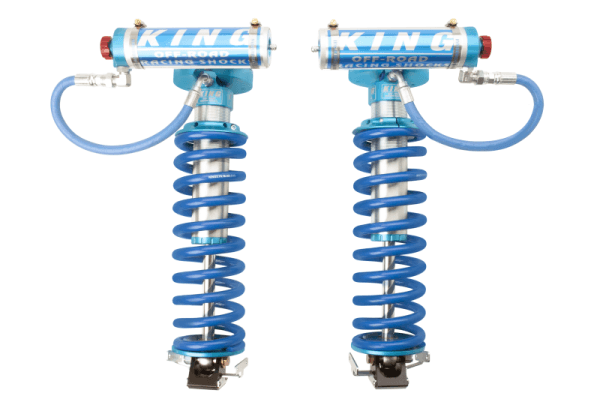 King Shocks 2005+ Ford F-250 4WD Front 2.5 Dia Remote Res Coilover Conversion w/Adjuster (Pair) - 25001-146A