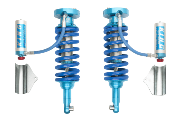 King Shocks 2016+ Nissan Titan XD Front 2.5 Dia Remote Reservoir Coilover w/Adjuster (Pair) - 25001-388A