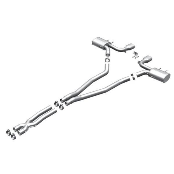 MagnaFlow 11-13 Cadillac CTS Coupe Only V8 6.2L Dual Ctr Rear Exit SS Cat-Back Performance Exhaust - 15496