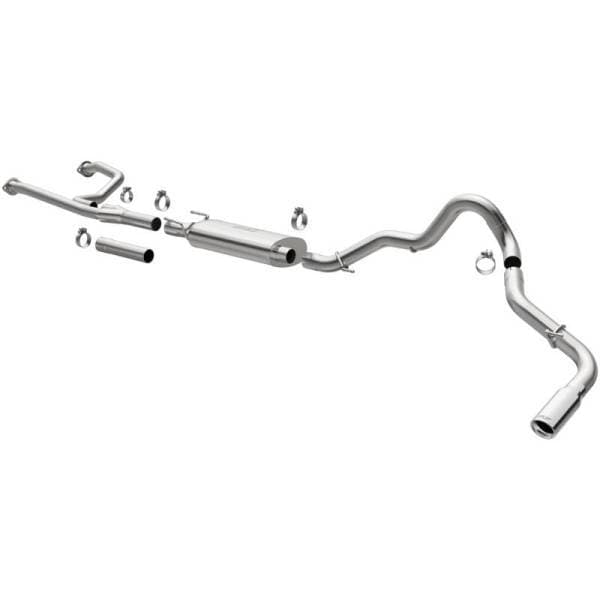MagnaFlow 22+ Toyota Tundra Street Series 3in Single Straight Driver Side Rear Cat-Back Exhaust - 19601