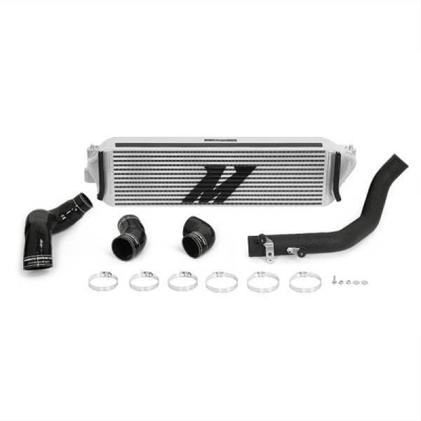 Mishimoto 2017+ Honda Civic Type R Performance Intercooler Kit - Silver Core Black Piping - MMINT-CTR-17KSLWBK