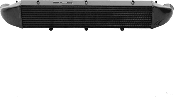 Mishimoto 2014-2016 Ford Fiesta ST 1.6L Front Mount Intercooler (Black) Kit w/ Pipes (Silver) - MMINT-FIST-14KPBK