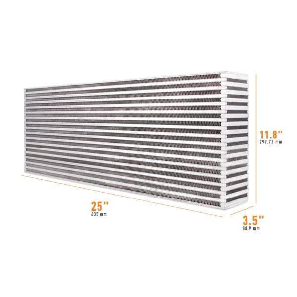 Mishimoto Universal Air-to-Air Intercooler Core - 25in / 11.8in / 3.5in - MMUIC-04
