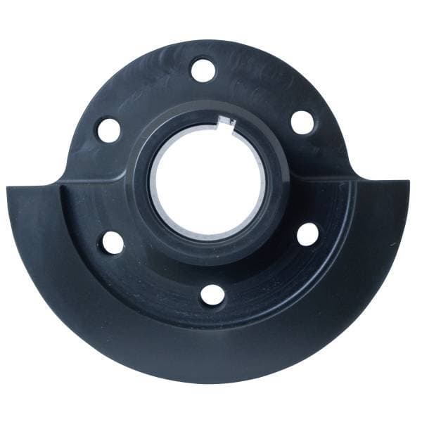 Fluidampr Harmonic Balancer Adapter Hub - SBC - Ext Balance - Single Key - Each 100000