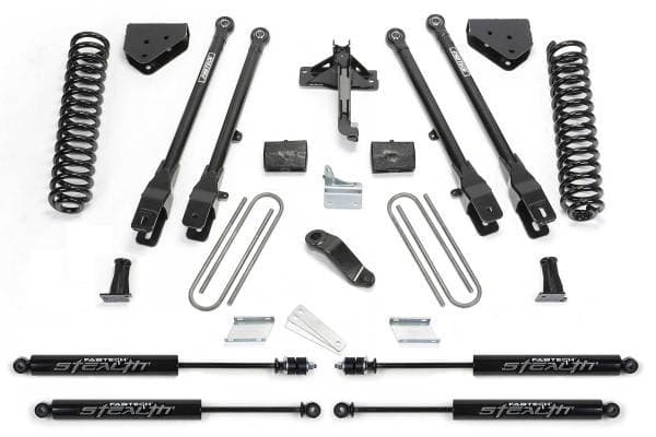 6" 4 LINK SYSTEM W/ STEALTH SHOCKS (08-16 Ford F250/350)