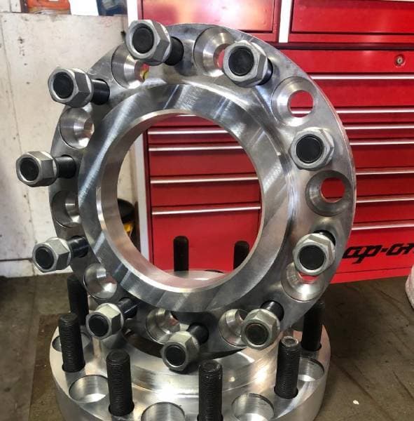 2" 10x285.75 "Big Rig" Bolt Pattern Wheel Spacer (PAIR)