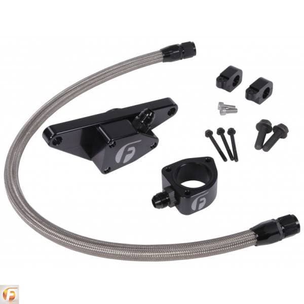 Cummins Coolant Bypass Kit 7.5-18 6.7L with Stainless Steel Braided Line Fleece Performance