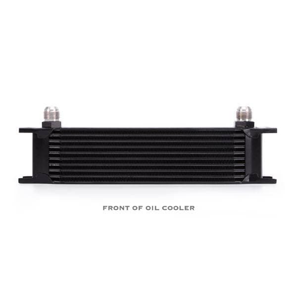 Mishimoto Universal 10 Row Oil Cooler, Black MMOC-10BK