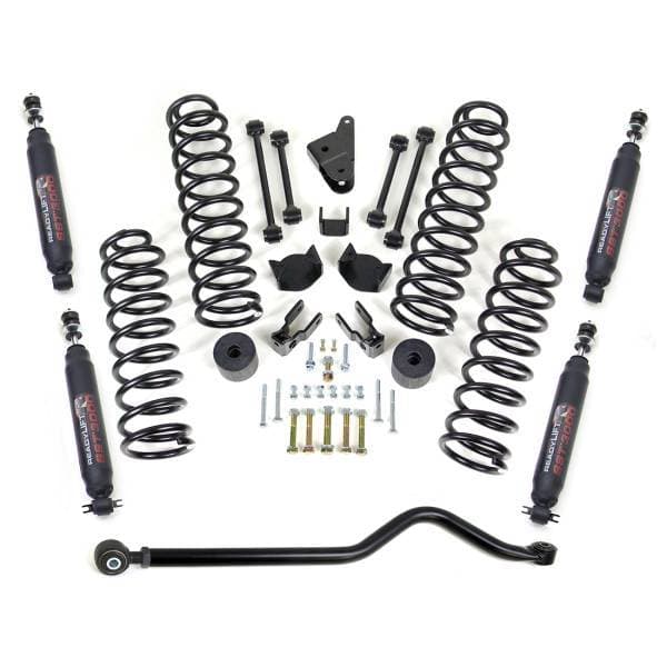 ReadyLift 2007-17 JEEP JK 4'' SST Coil Spring Lift Kit with Adj Track Bar  SST3000 Shocks 69-6403