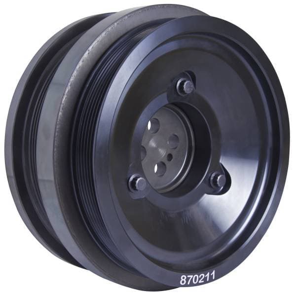 Fluidampr Harmonic Balancer - Fluidampr - Ford -2003-2007 -6.0L Power Stroke Dual Alt -Ea 870211