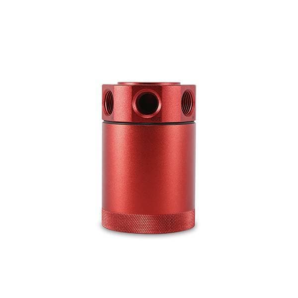 Mishimoto Mishimoto Compact Baffled Oil Catch Can, 3-Port MMBCC-MSTHR-RD