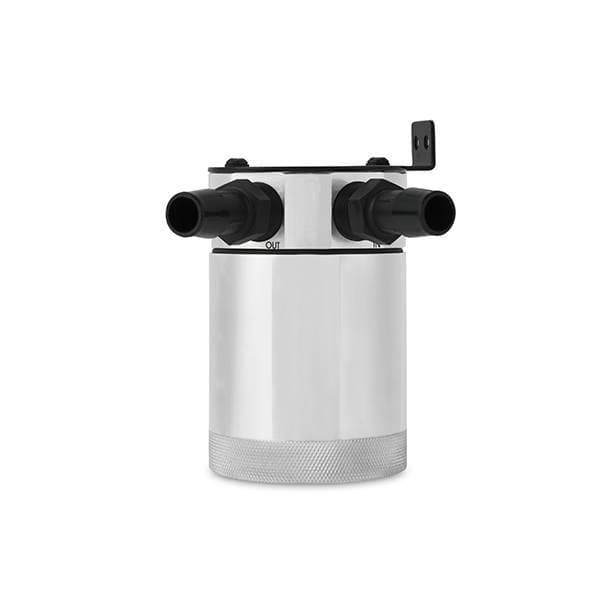 Mishimoto Mishimoto Compact Baffled Oil Catch Can, 2-Port MMBCC-MSTWO-P