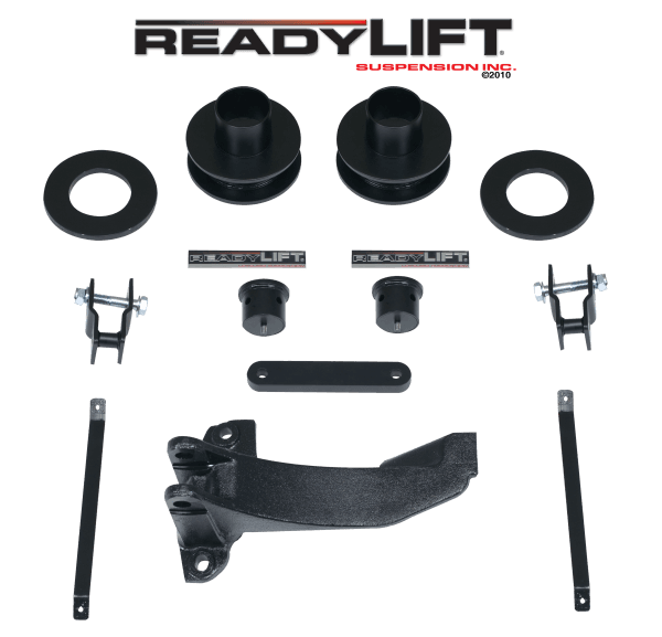 ReadyLift 2005-07 FORD F250/F350/F450 2.5'' Front Leveling Kit with Track Bar Bracket 66-2515