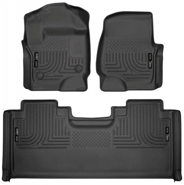 Husky Liners Front & 2nd Seat Floor Liners;Front & 2nd Seat Floor Liners 94071
