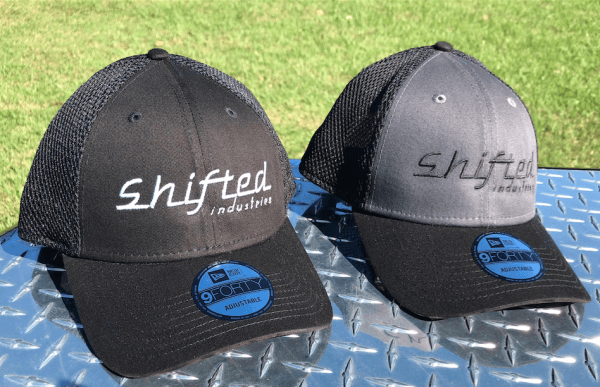 Shifted Industries Black New Era 9FORTY Adjustable Hat