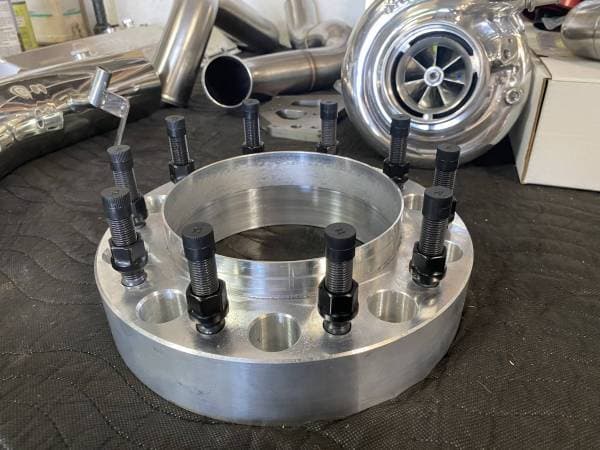 2" 10x225 F-450/F-550 Hub Centric Wheel Spacer (PAIR)