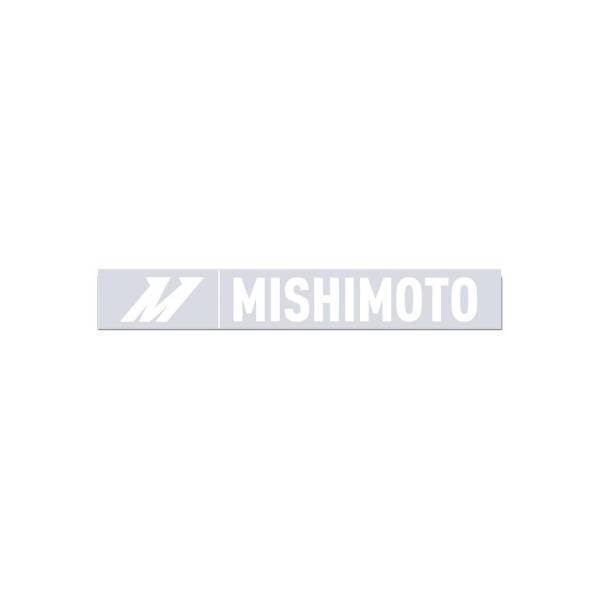 Mishimoto Small Silver Mishimoto Decal, 1.5 x 10 MMPROMO-STK-SSM