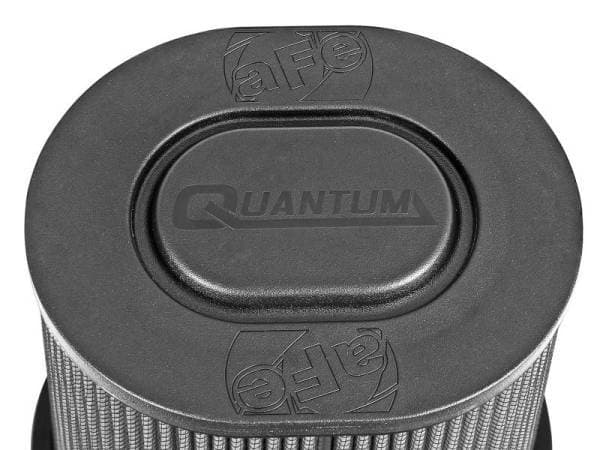 aFe Quantum Pro DRY S Air Filter Flat Top - 5in Flange x 9in Height - 21-90098