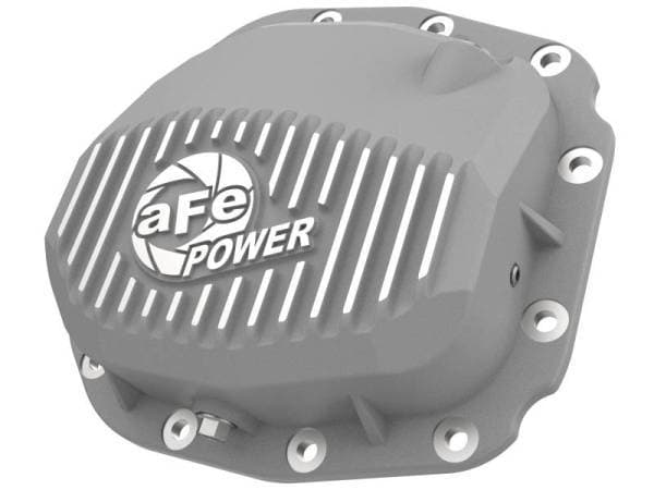 aFe Street Series Rear Differential Cover Raw w/ Fins 15-19 Ford F-150 (w/ Super 8.8 Rear Axles) - 46-71180A