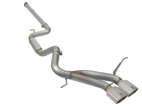 aFe POWER Takeda 3in 304 SS Cat-Back Exhaust w/ Polished Tips 13-17 Ford Focus ST L4-2.0L (t) - 49-33083-P